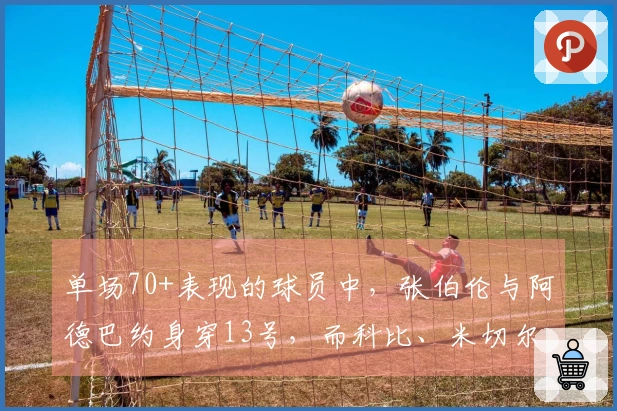 单场70+表现的球员中，张伯伦与阿德巴约身穿13号，而科比、米切尔和布克则展现了他们的13号风采。